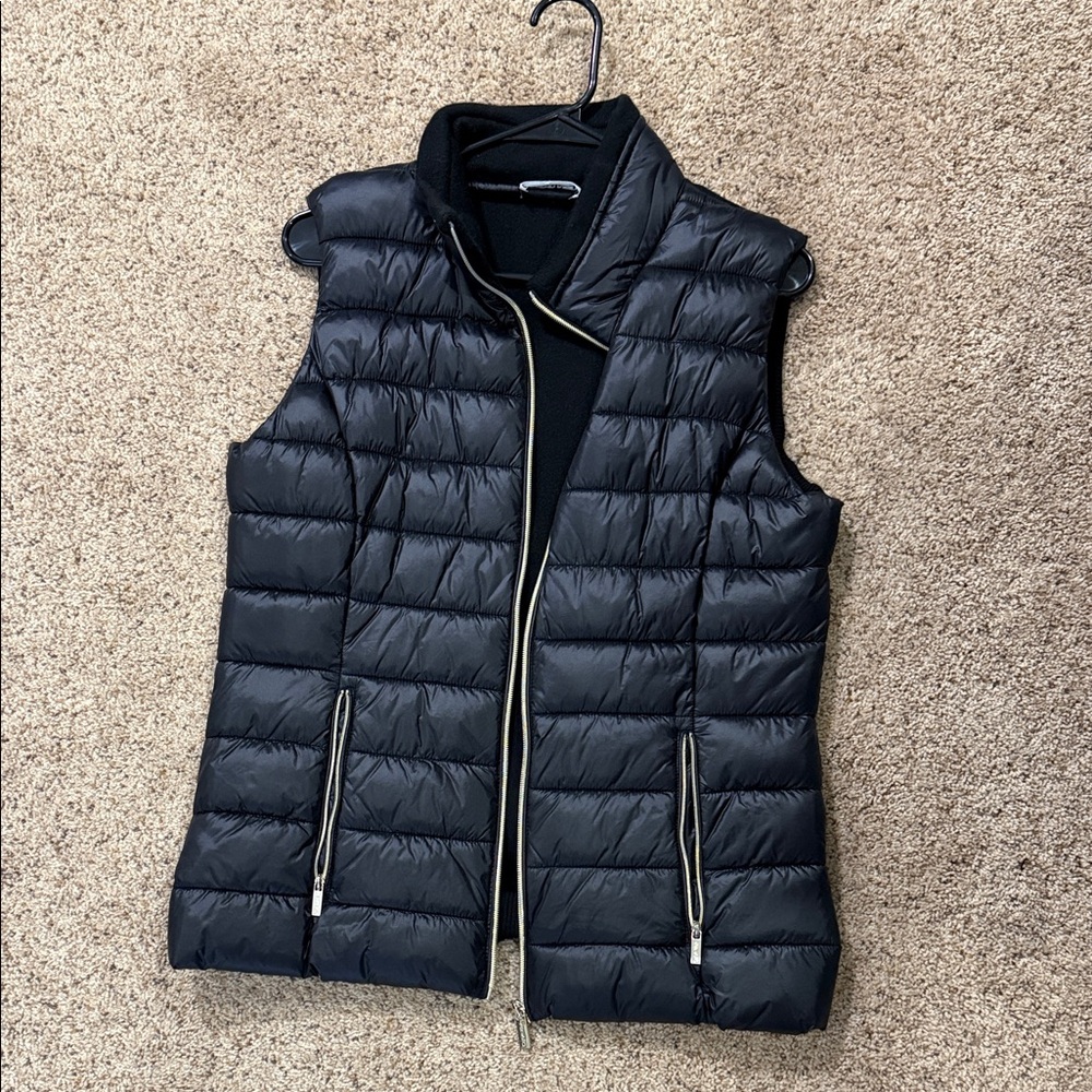 Calvin Klein Black Knit Sweater with Branded Neck Tag